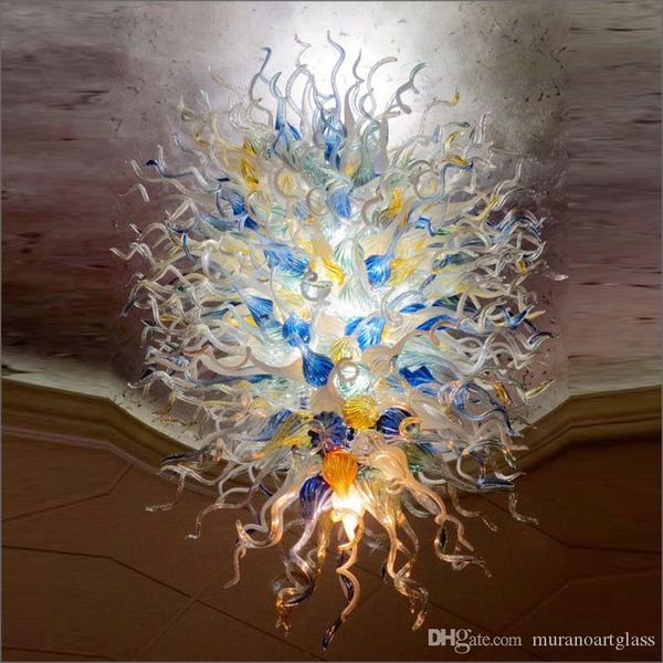 

italian designer murano glass chandeliers modern bedroom ceiling light multi color mouth blown glass chandelier in the medusa style