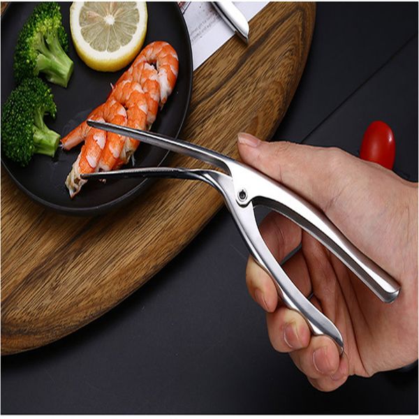 Stainless Steel Peeler Shrimp Peel Device Kitchen Tool Accessories