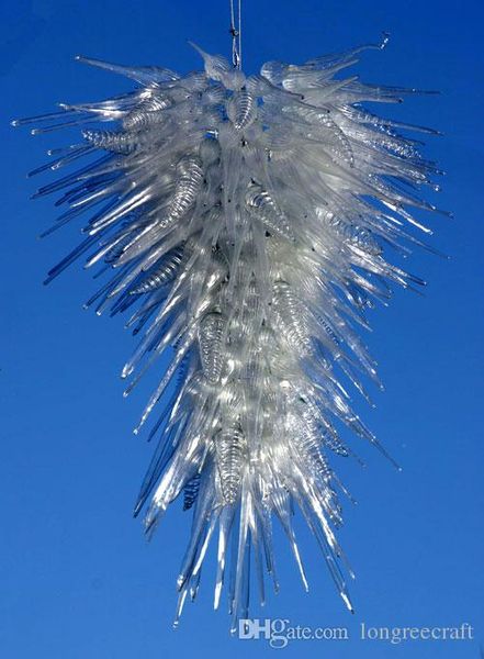 

modern l restaurant staircase light fixtures white hand blown murano glass shade style crystal chandelier lamp in dubai