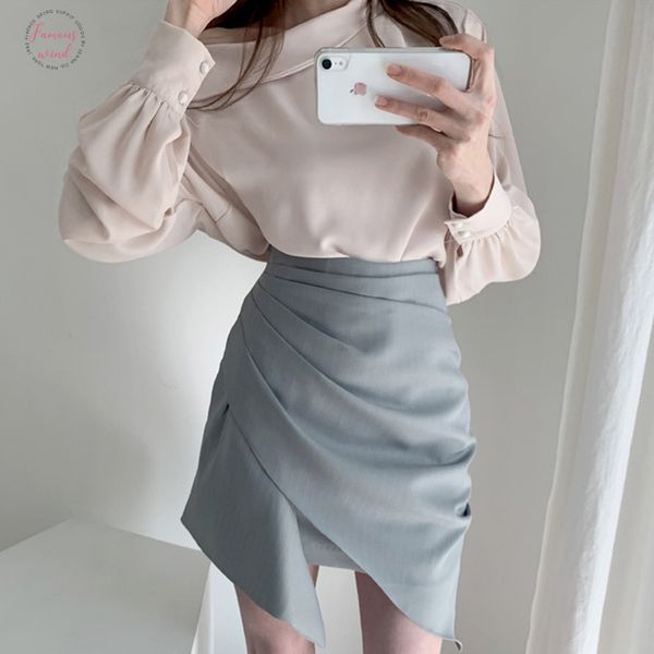 

striped ruched mini skirts summer high waist pleated skirt beach warp skirts design korean slim fit pencil skirts, Black