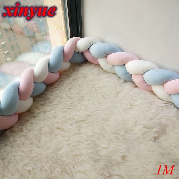 

1m/2m/3m/4m bed bumper bumpers in the crib mother kids baby bedding protection activity gear for newborn baby kid's bed bumpers