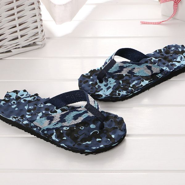

bonjean men slippers beach shoes summer camouflage flip flops shoes sandals slipper indoor & outdoor flip-flops, Black