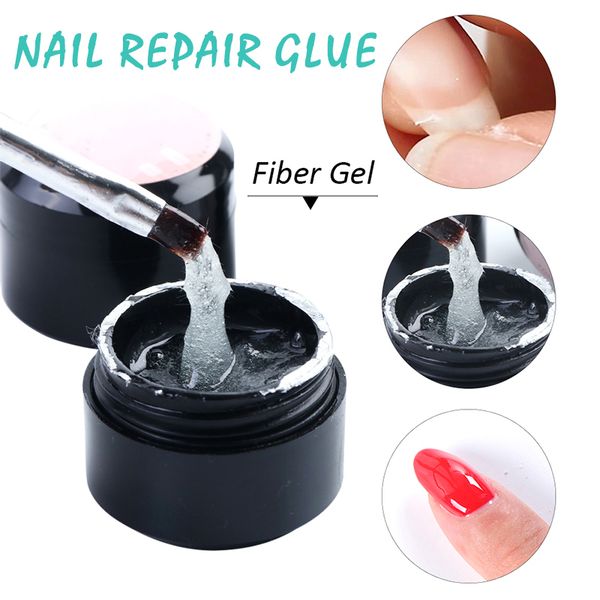 

cracked nail strengthen long lasting harmless for uv acrylic broken nails ty99, Red;pink
