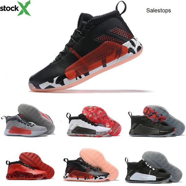 

new 2020 arrival damian lillard jordon basketball shoes dame 5 all skate men 4 3 2 original designer sneaker size 40-46