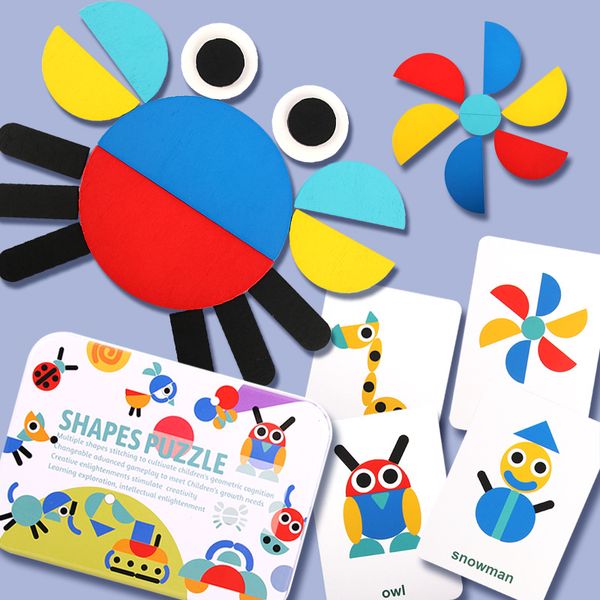 

Intelligence Development Early Childhood Educational Toys for Children Kindergarten Baby Boys And Girls Puzzle Blocks Wholesale