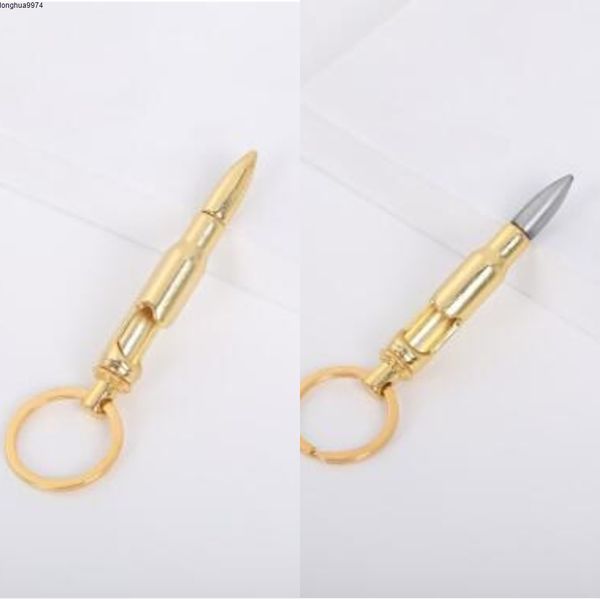 

keychain bullet bottle openers creative alloy bullet model beer bottle opener key pendant bar kitchen tools lxl1104q, Silver