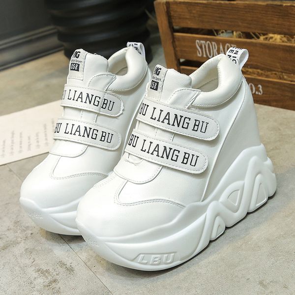 

spring women sneakers black white chunky sneakers 2121 platform dad shoes female wedges shoes zapatos mujer thick sole
