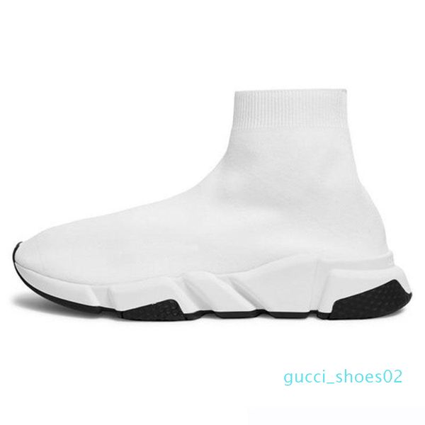 

trainers tripler black speed trainer luxury designer womens casual shoes glitter brand sneakers socks runners mens sock g02