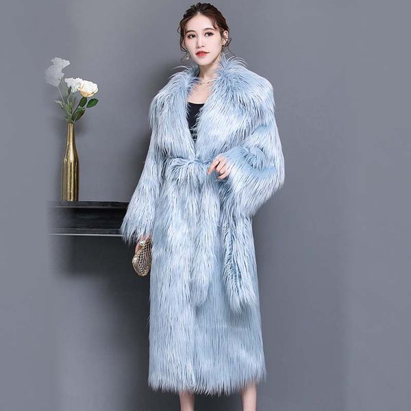 

temperament women's fur jacket 2019 new winter fashion beach wool loose large size women fur jacket nuw615, Black
