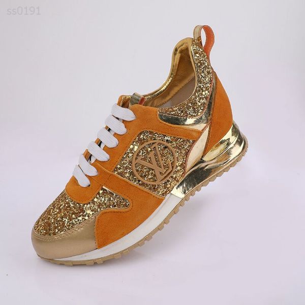 

2020 new luxury wild casual shoes women trainers men sports shoes genuine leather fashion mixed color classical platform women shoes, Black