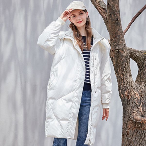 

latest woman autumn winter fashion cotton down jacket long parkas warm coat female winter jacket woman clothes, Black