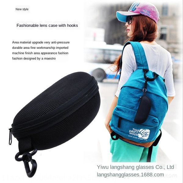 

super large anti-pressure high-grade sun universal adhesive hook zipper eva case sun case glasses box glasses box