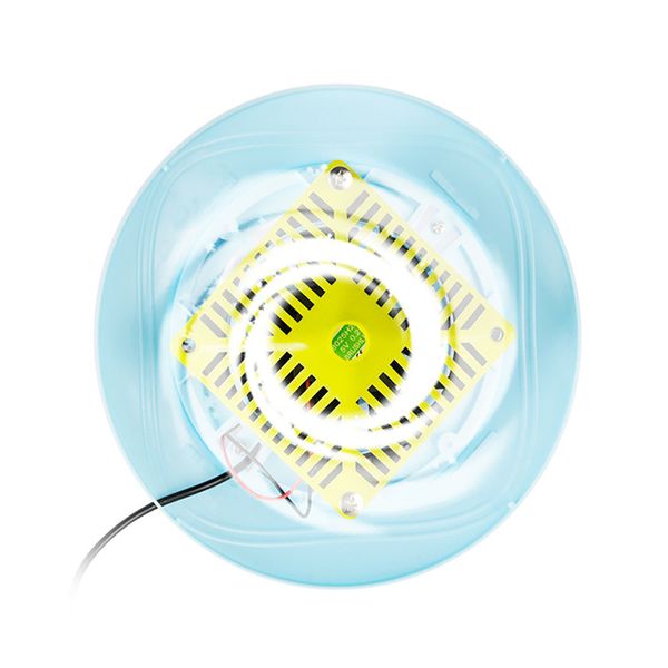 

1pcs electric fly bug mosquito insect killer led light trap lamp pest control fly catch trap repeller tool 2.21