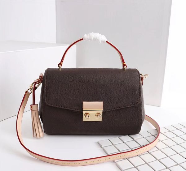 

original fashion designer luxury handbags purses croisette bag women brand classic style genuine leather shoulder bags