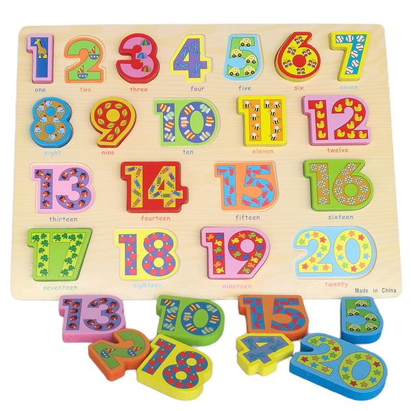 

large pieces cartoon stereo with numbers lettered jigsaw puzzle lf03 english lettered jigsaw puzzle toys with base map inlaid 0