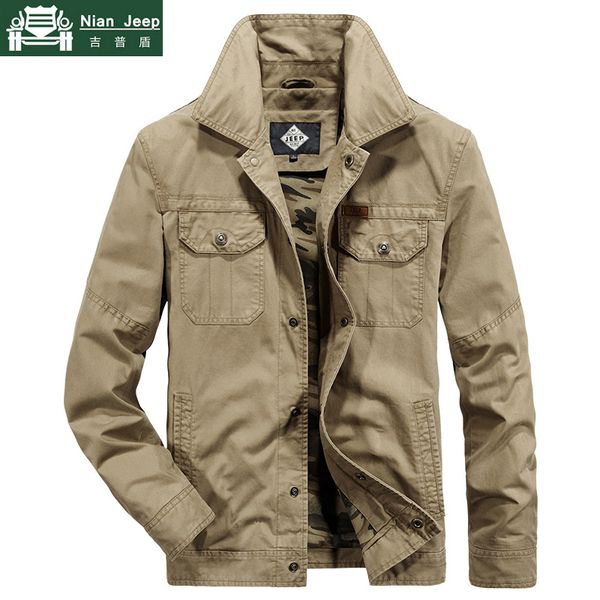 

brand jacket men camouflage liner cotton mens jackets spring autumn windbreaker outwear bomber jacket chaquetas hombre, Black;brown
