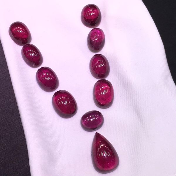 

rubillite tourmaline natural 82.2ct red tourmaline loose gemstones loose stones for necklace making for jewelry making, Black