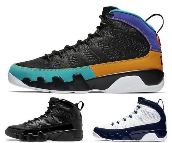 

new arrive 9 9s gym red black blue basketball shoes for men designer anthracite og space jam unc the spirit sneakers