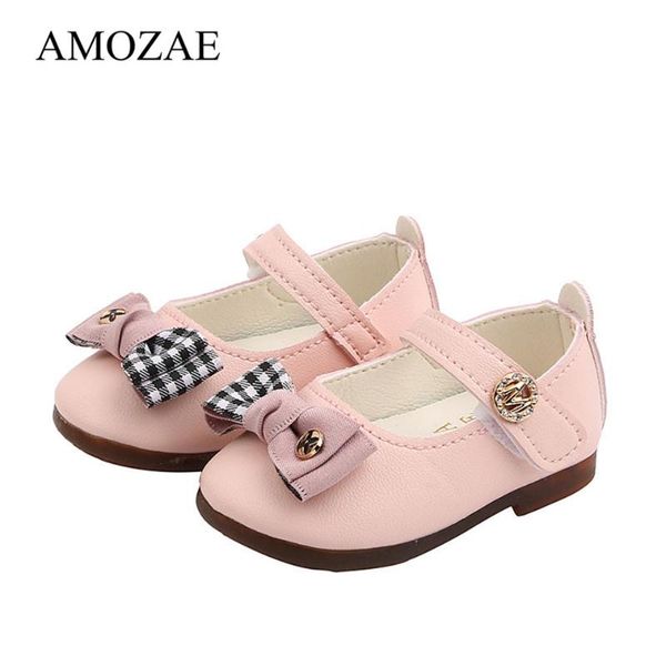 

принцесса малышей детские кожаные ботинки для девочек весна осень бабочка-knot одна партия принцессы обувь партии танца