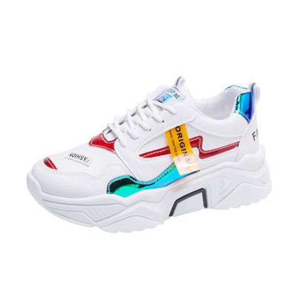 

2019 fashion women's walking shoes lightweight breathable mesh shoes womens sports ladies wild outdoor sneakers casual, Black