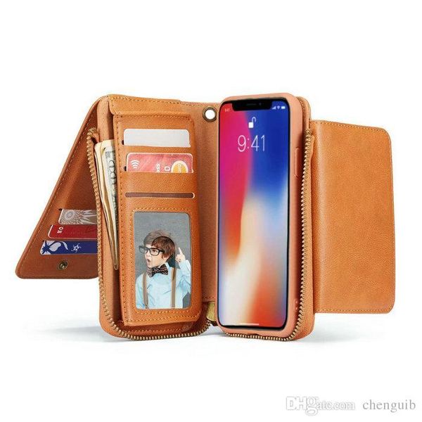 

флип-кобура на молнии кожаный чехол-чехол для телефона для iphone