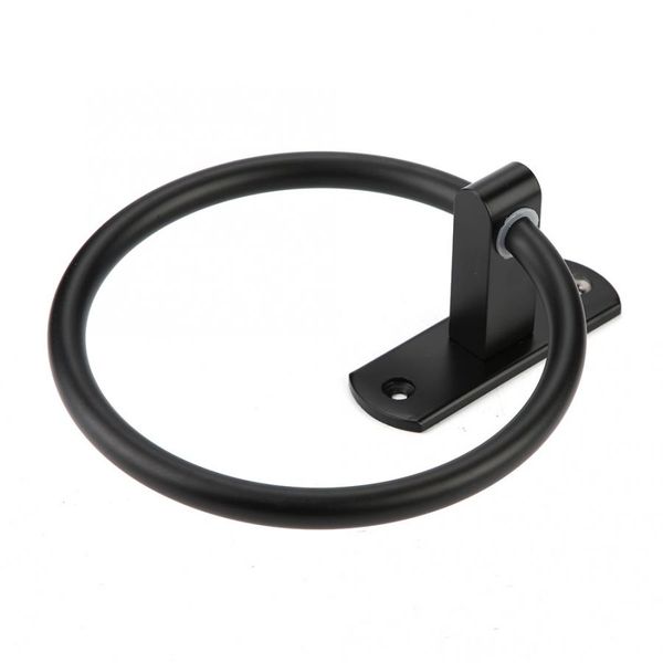 

towel rings euro antique style 16cm diameter black paint aluminum towel ring holder for bathroom wall portable racks