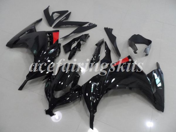 

injection mold new abs motorcycle full fairings kit fit for kawasaki ninja 300 ex300 300r 2013 2014 2015 2016 2017 bodywork set black red
