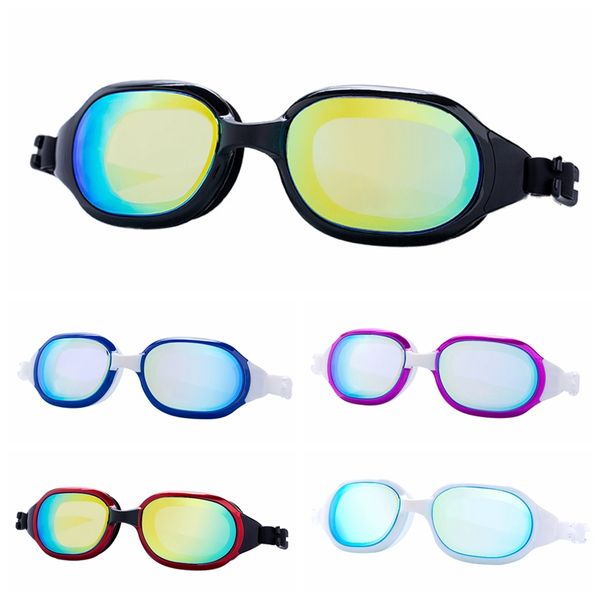 

swimming goggles glasses plating waterproof anti-fog swimming glasses uv protection diving eyewear equipment