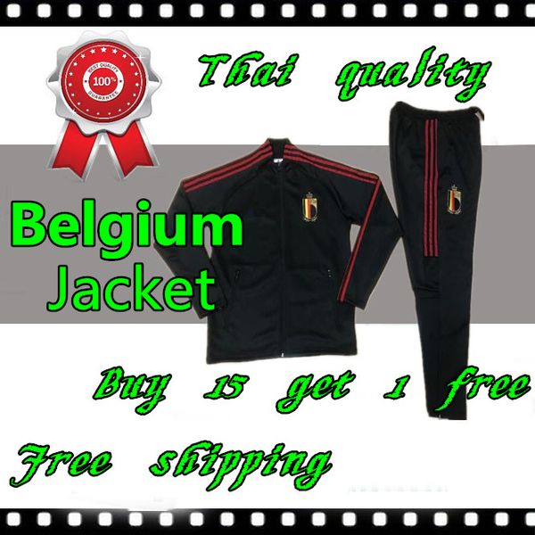 

2019 2020 человек бельгия футбол спортивный костюм survetement футбол спортивный костюм 19 20 бельгии де брейне и лукаку обучение безопасным, Black
