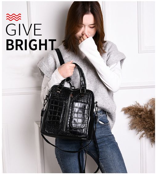 

2019 women backpack women's leather backpacks female school backpack shoulder bags for teenage girls mochila xa282h