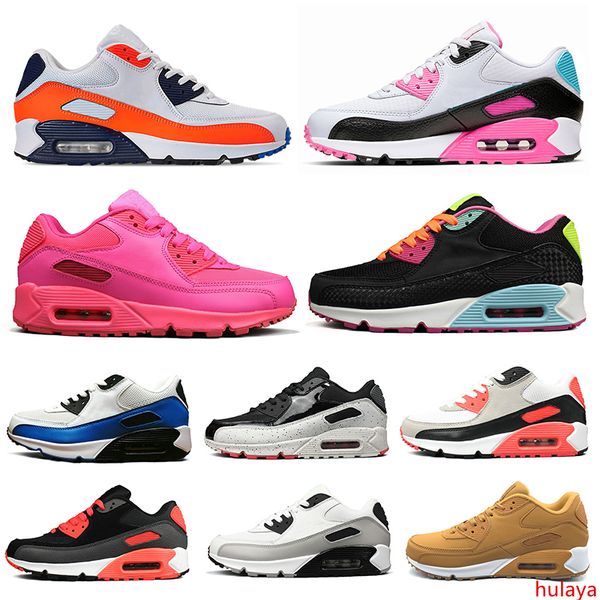 

2020 men women running shoes south beach infrared triple black white neon laser fuchsia womens mens trainers sports sneakers 36-45