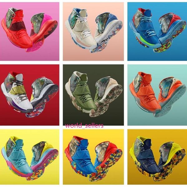 

2020 kyrie mens pre-heat shanghai beijing jet black basketball shoes 6 designer irving 6s nyc miami houston heal the world sports sneakers