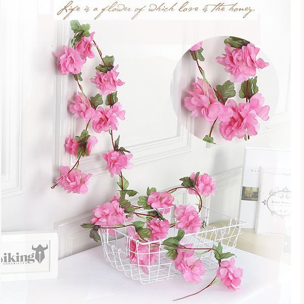 

blossoms cane wedding decoration flower vine air-conditioning pipe winding artificial flowers home cane wholesale