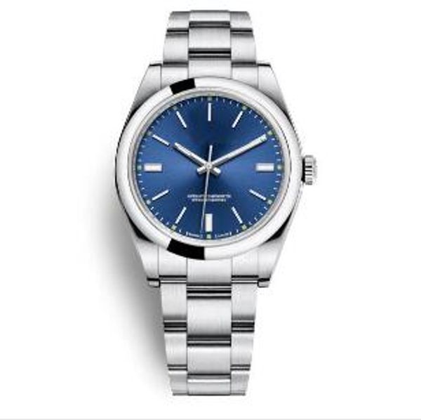 

luxury fashion men no date steel domed bezel 114300 automatic movement mechanical mens designer wristwatches men's watch watches, Slivery;brown