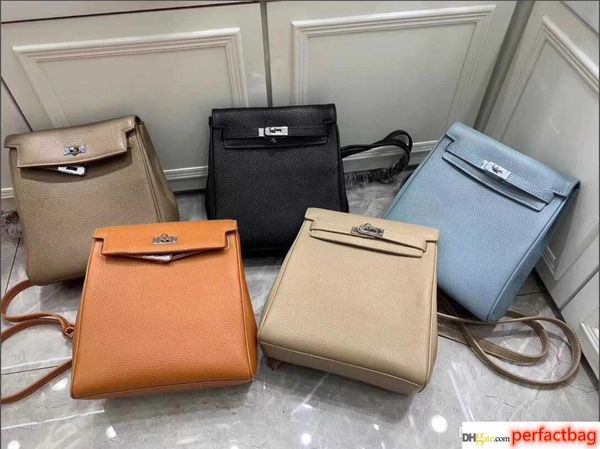 

new arrival brand women backpack fashion bag soft genuine leather shoulder bags lady handbag real ps
