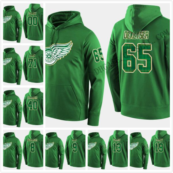 detroit red wings st patrick's day jersey