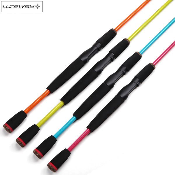 

spinning / casting fishing rod blue yellow pink orange spinning casting rod lure weight 1/8 - 3/4oz fishing pole eva handle