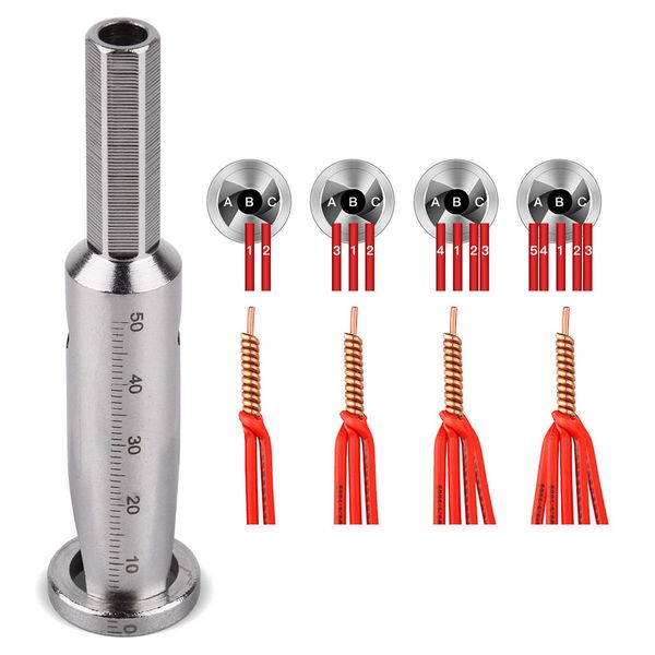 Wire Twisting Tool Steel Cable Wires Stripper Twister Drill Drivers Electric ONE