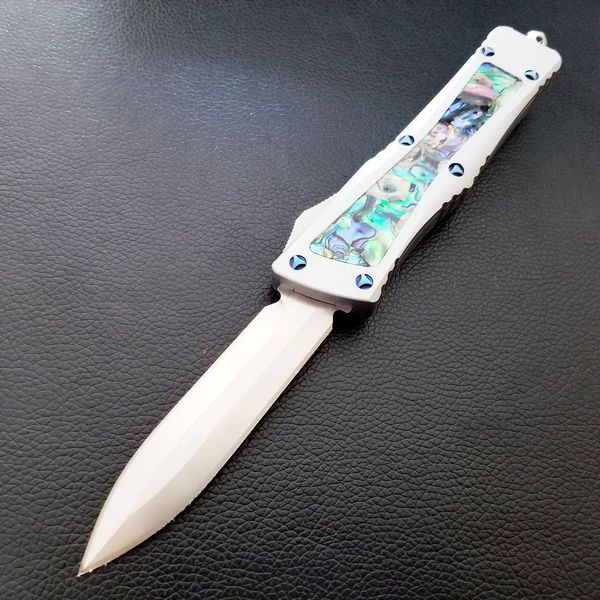 

Adru боевой красочное ручка оболочки двойного действия самозащитой складной нож EDC кармана автоматический нож autotf ножи подарок Xmas