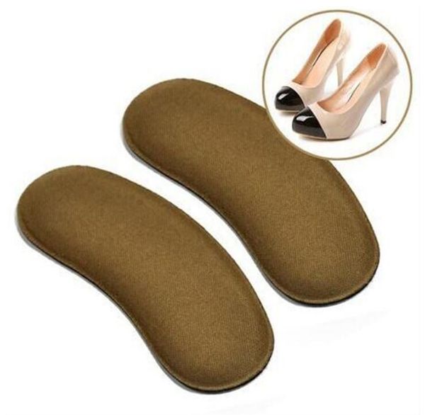 

wholesale 2000pairs/lot sticky fabric shoe back heel grips inserts insoles pads cushion liner grips ing