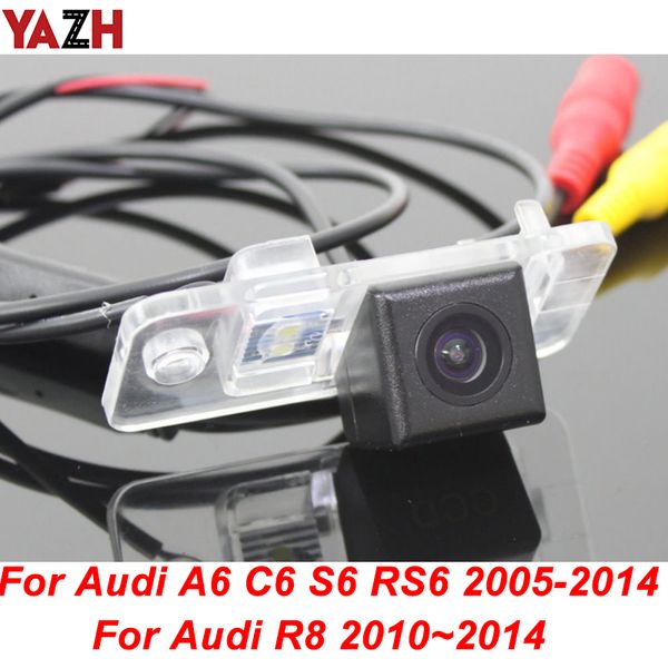 

yazh ccd car reverse backup camera for r8 s5 2008~2015 a6 c6 s6 6 2005~2014 rearview park monitor parking rear view cam