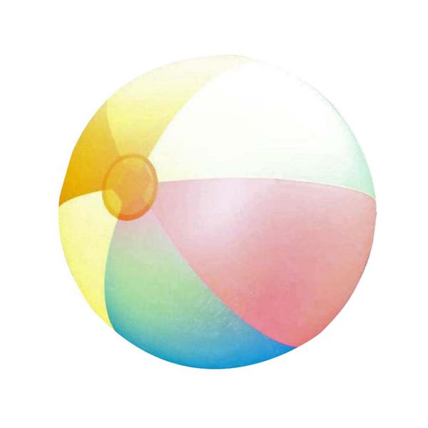 

80cm large color water inflatable ball outdoor water beach toy inflatable ball swimming pool lawn game