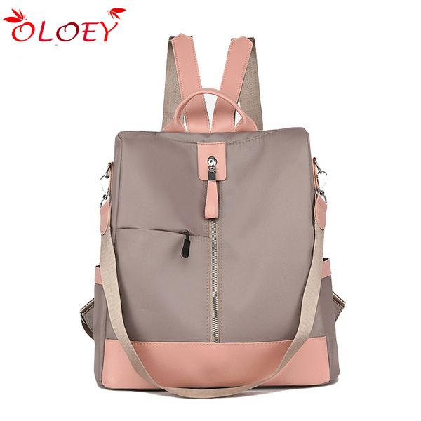 

2020 new anti-theft oxford backpack female school bags for teenagers girl waterproof travel backpack women
