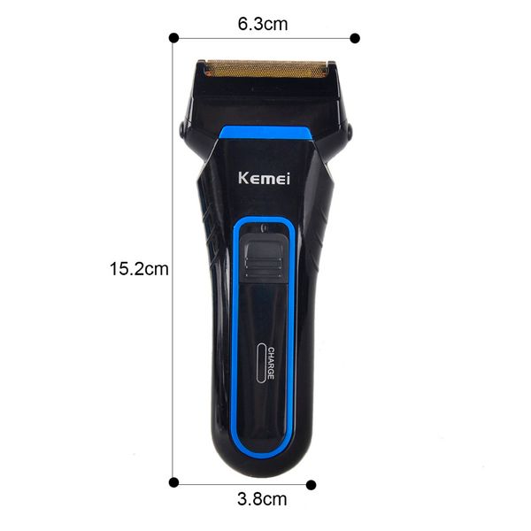 

kemei-2016 professional electric razor mens beard shaver 100-240v mens hair clippers for bald head
