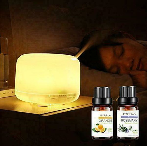 

8pcs essential oils set 10ml 100% pure aromatherapy fragrance diffuser burner