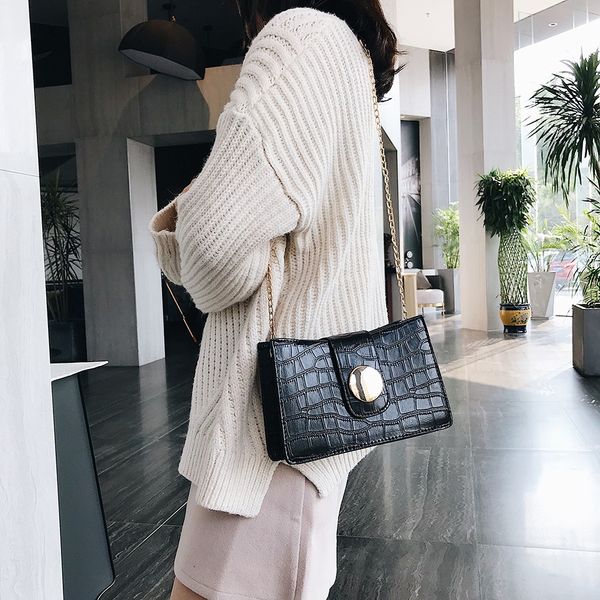 

fashion women bag leather handbags pu shoulder bag female 2019 new chain small pack luxury messenger crossbody bags bolsa