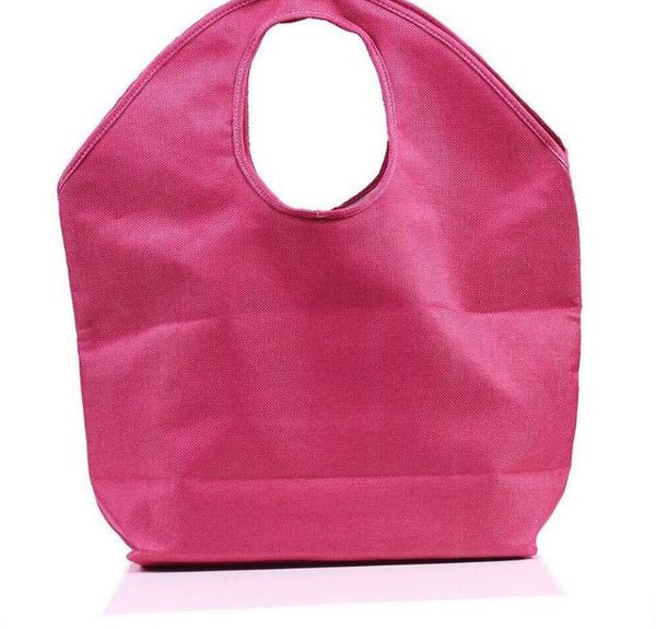 

3 color jute beach tote large women big ize hopping bag ca ual beach torage luggage bag n2662