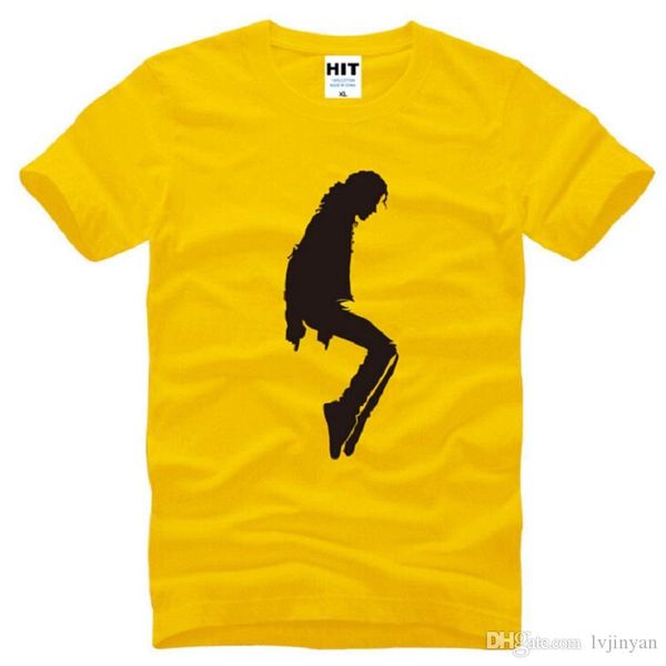 

new michael jackson printed t shirts men cotton short sleeve mj dancing mens t-shirt fashion summer style male funs tee shirt, White;black