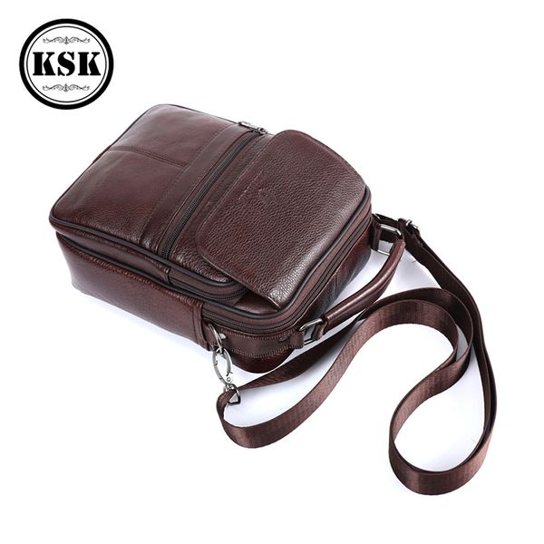 

men's genuine leather bag shoulder bag crossbody bags for men messenger bags 2019 fashion flap luxury shoulder handbag ksk