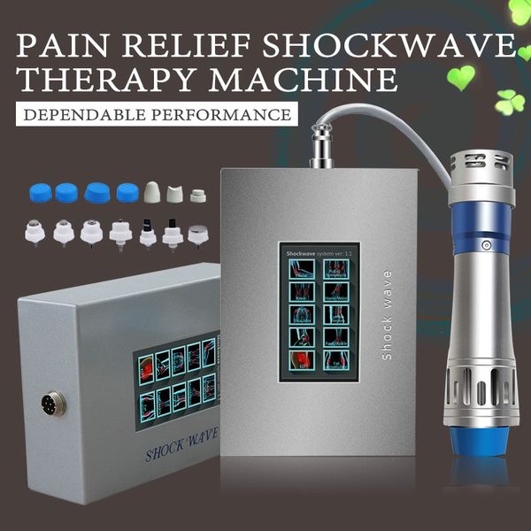 

portable mini body massage ed electromagnetic extracorporeal shock wave therapy machine pain relief massager body relax